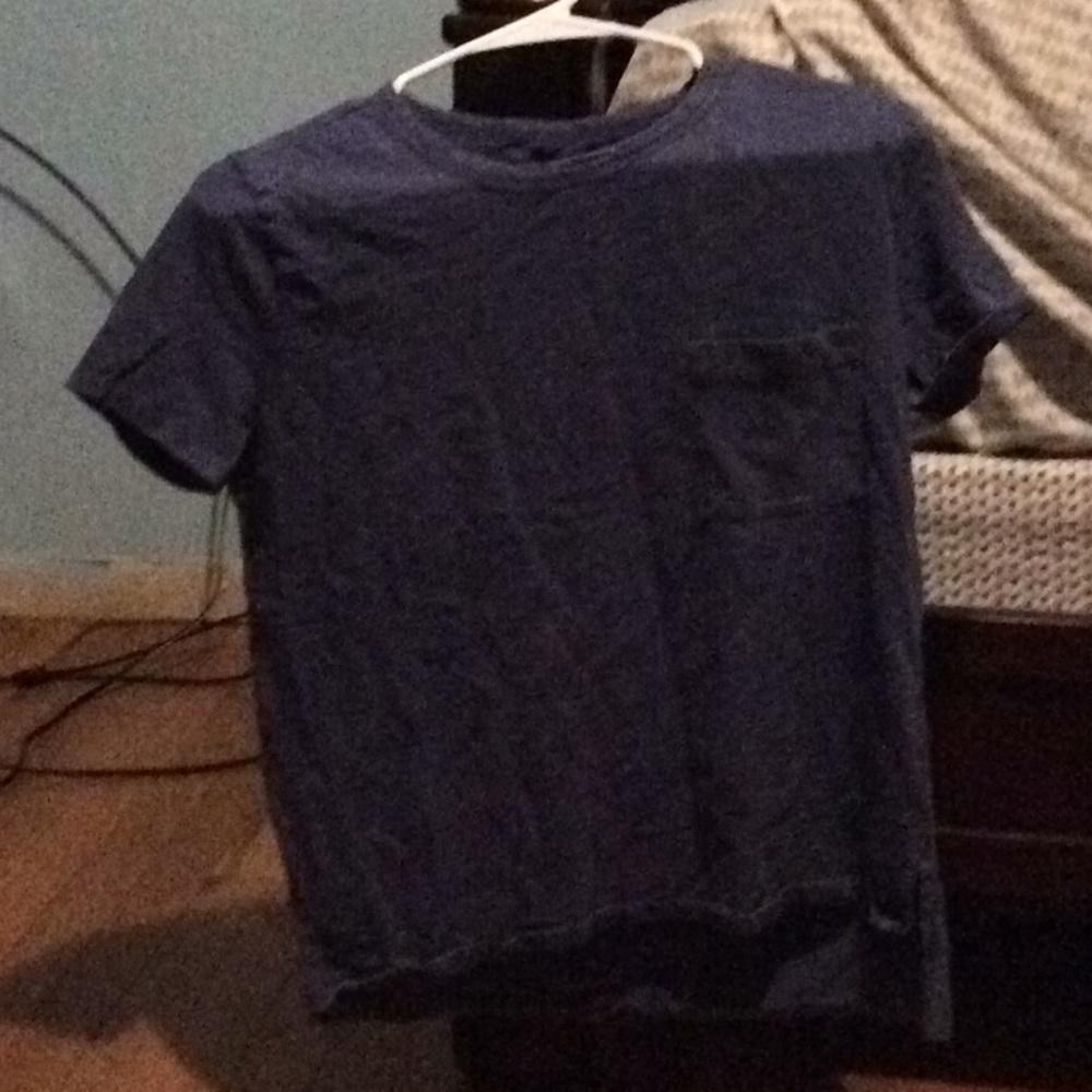 Old navy blue t-shirt